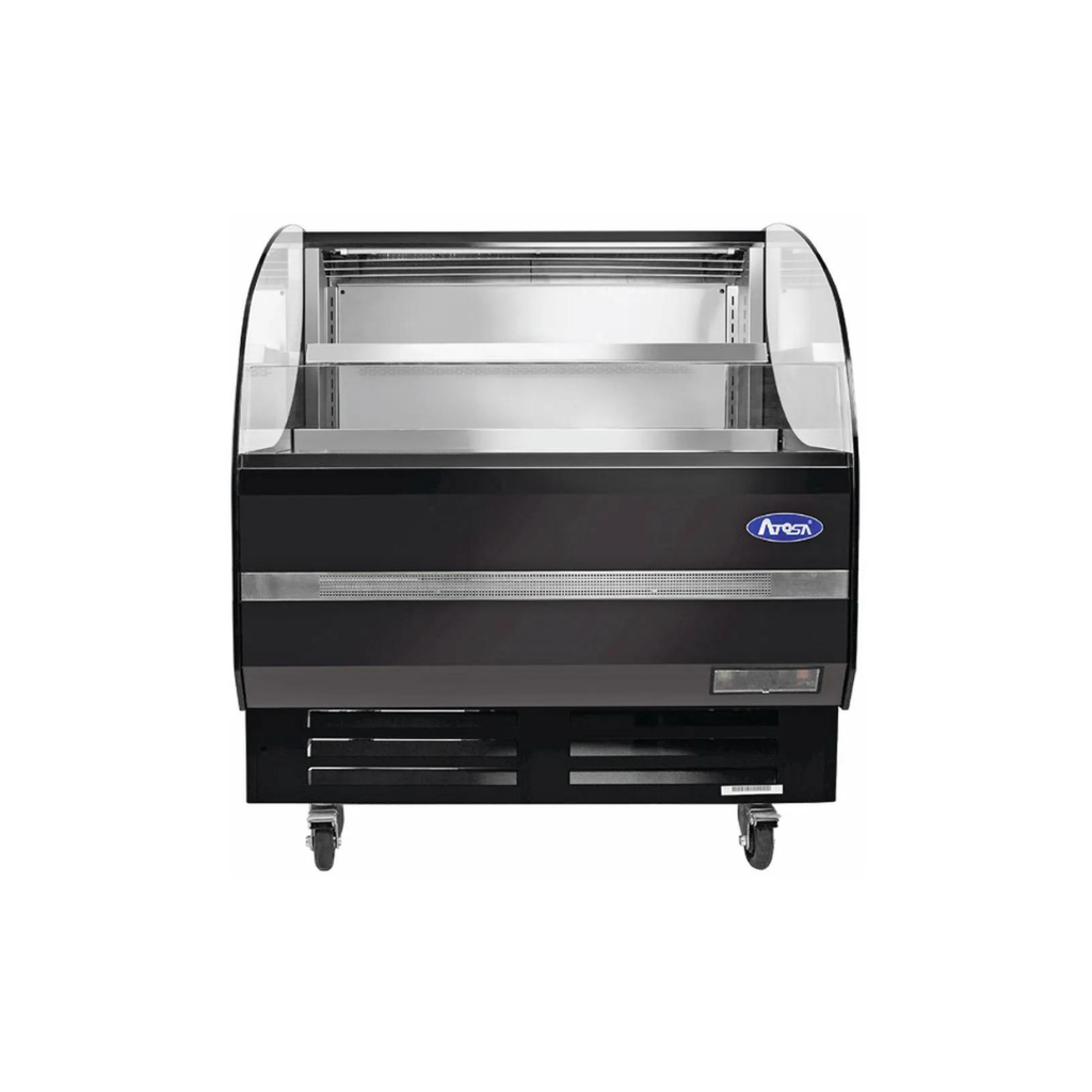 [102350] Vitrina Abierta Lamina Negra 99 cm ATHOM-39 ATOSA