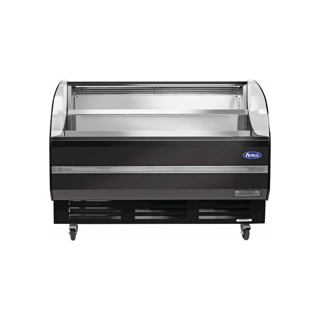 [102351] Vitrina Abierta Lamina Negra 150 cm ATHOM-60 ATOSA