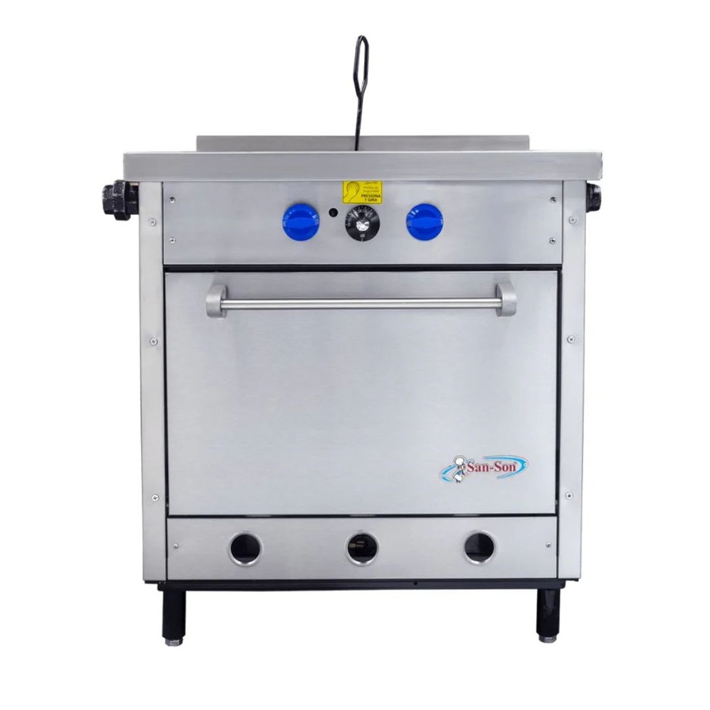 [107444] Estufa extrapesada Linea HD Pla.Tipo Francesa+Horno ZH-703 SAN-SON