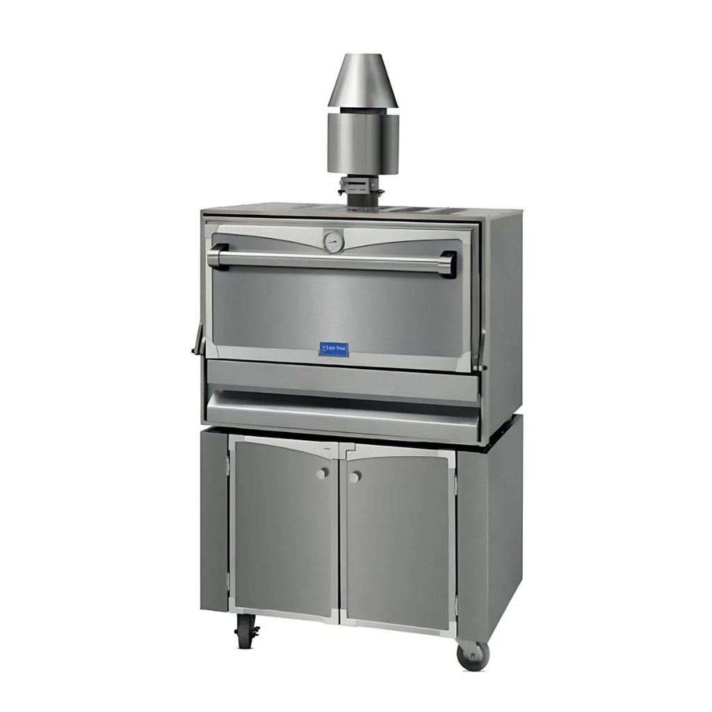 [107489] Horno de Brasa Acero Inoxidable VINTAGE SAN-SON