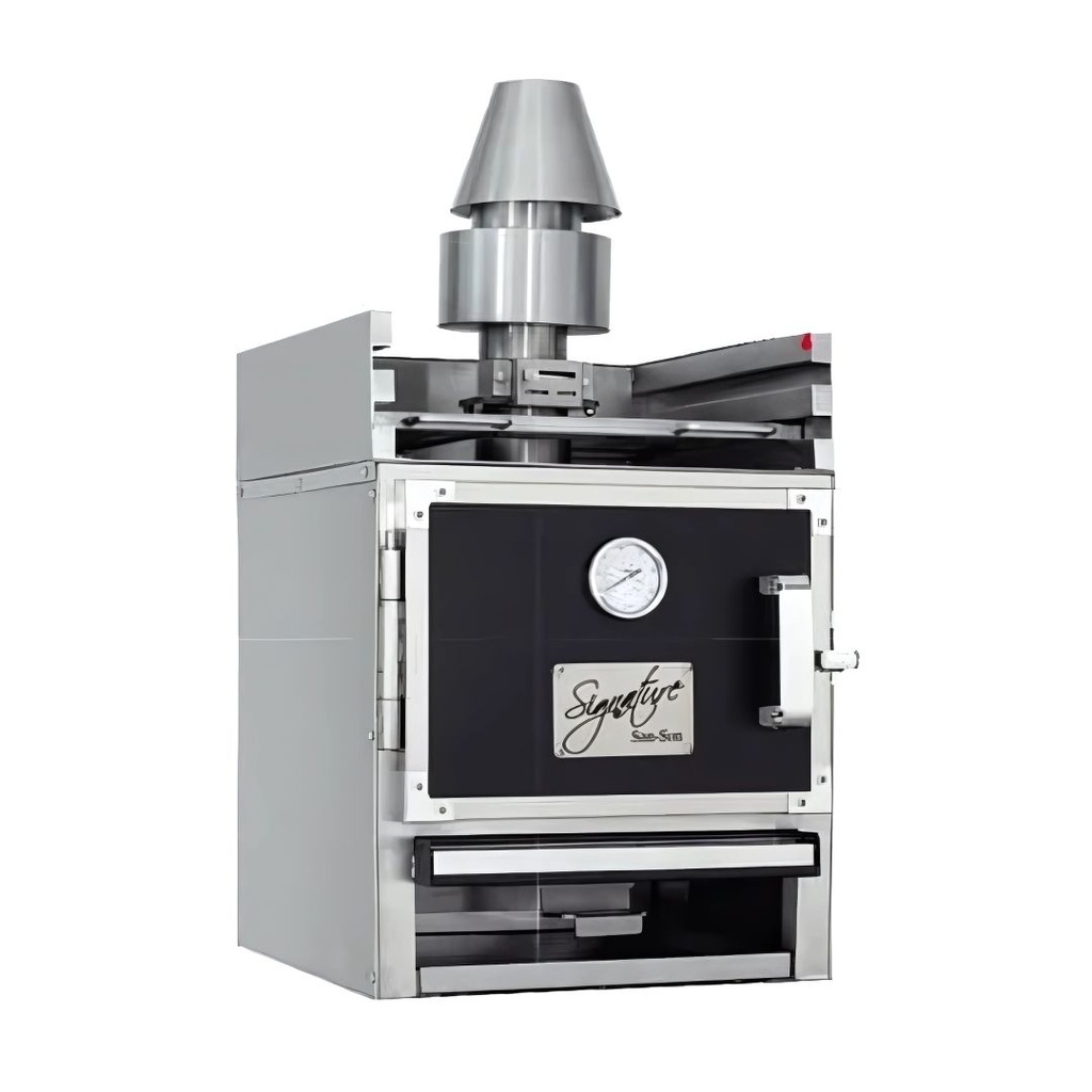 [107490] Horno de Brasa Acero Inoxidable Cajon de Carbon HBSP SAN-SON