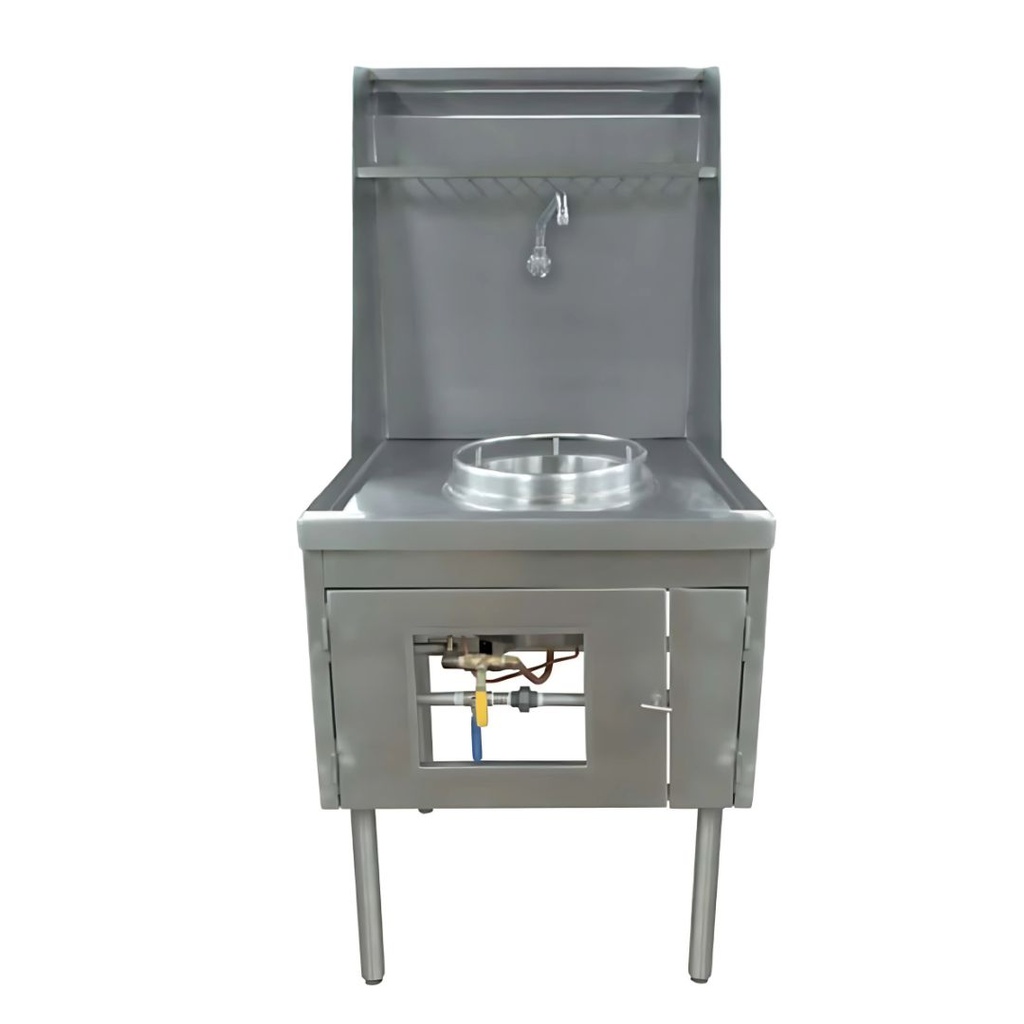 [107500] Estufa wok profesional 1 seccion ZEWOKS-061 SAN-SON