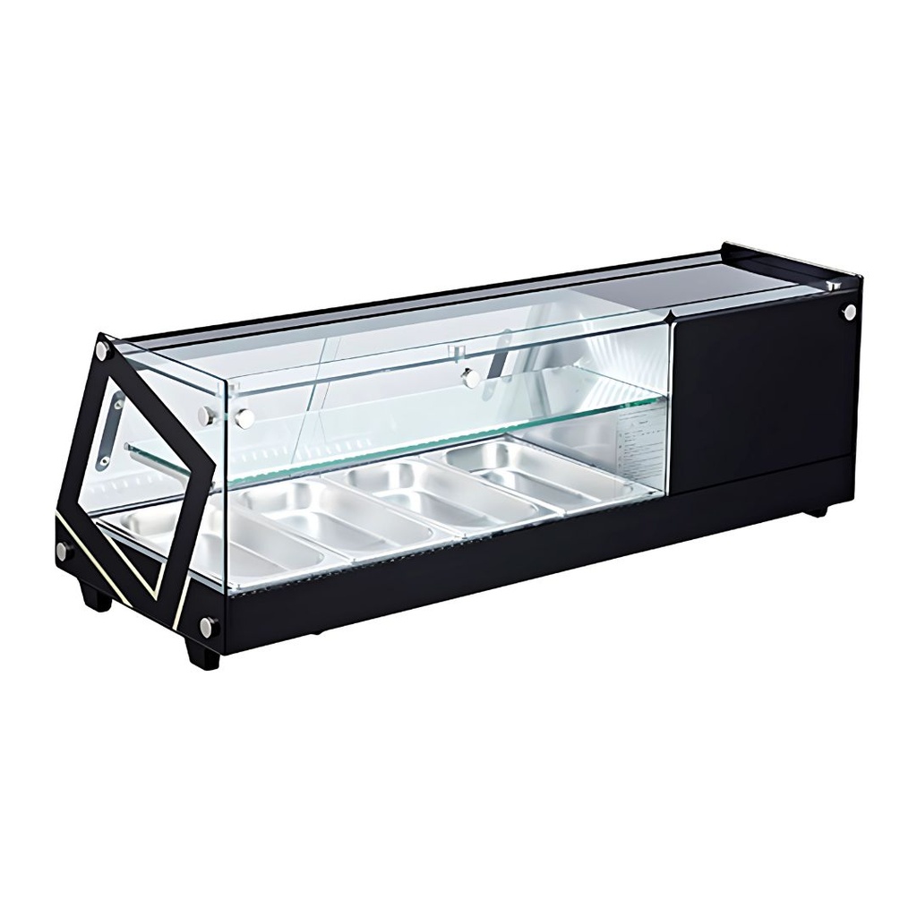 [107524] Vitrina para Sushi cristal recto SSVRS-40L-2 SAN-SON