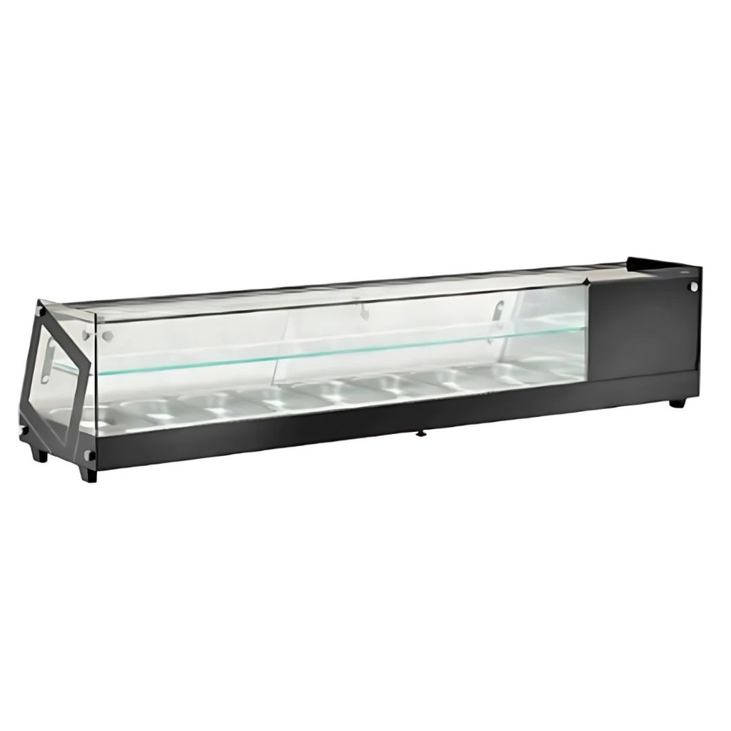 [107525] Vitrina para Sushi cristal recto SSVRS-55L-2 SAN-SON