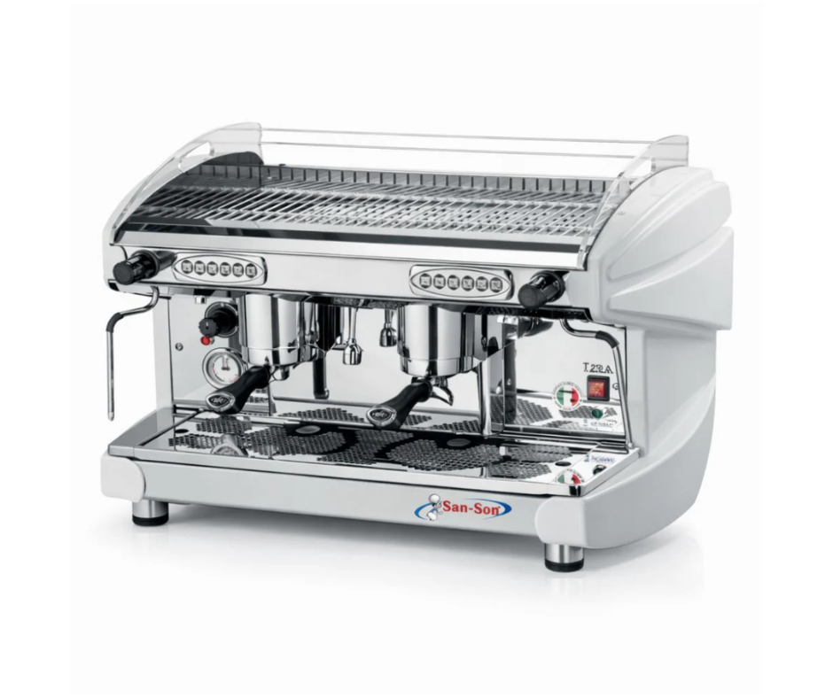 [107540] Cafetera Italiana Electrónica Programable 2 Grupos Profesionales LIRA2G E SAN SON