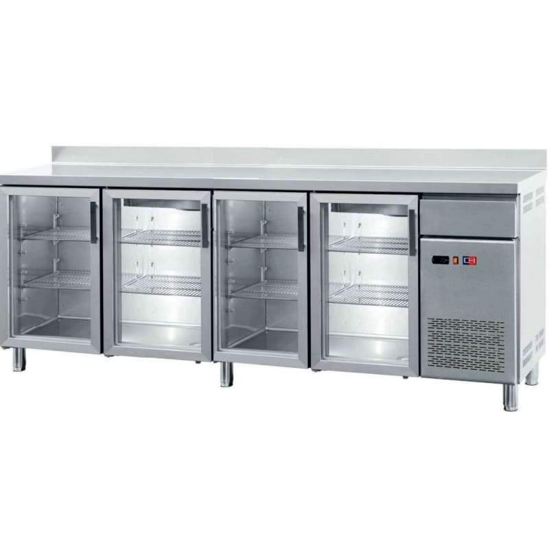 [107116] Frente mostrador FBR-250-V 4 puertas cristal s/e EFFICOLD