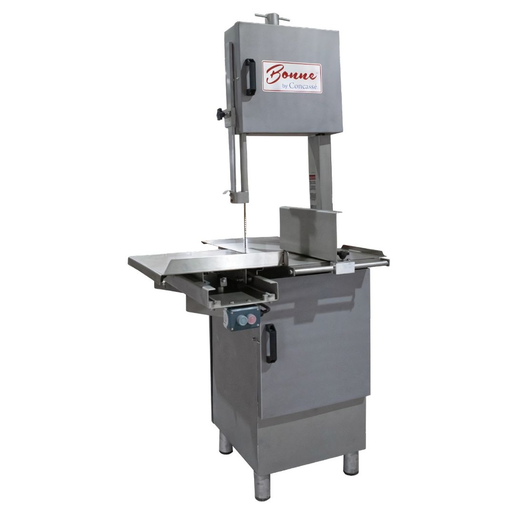 Sierra Alta Velocidad de Carne en Acero Inox 305cm 3Hp 220V 1F ESIB305AIAV3HP1F BONNE