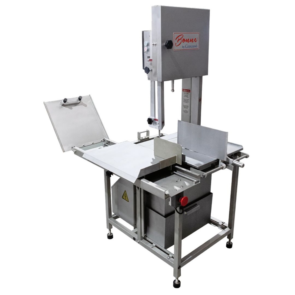 Sierra de Carne en Acero Inox 360cm 3Hp 220V 3F ESIB360AI3HP3F BONNE