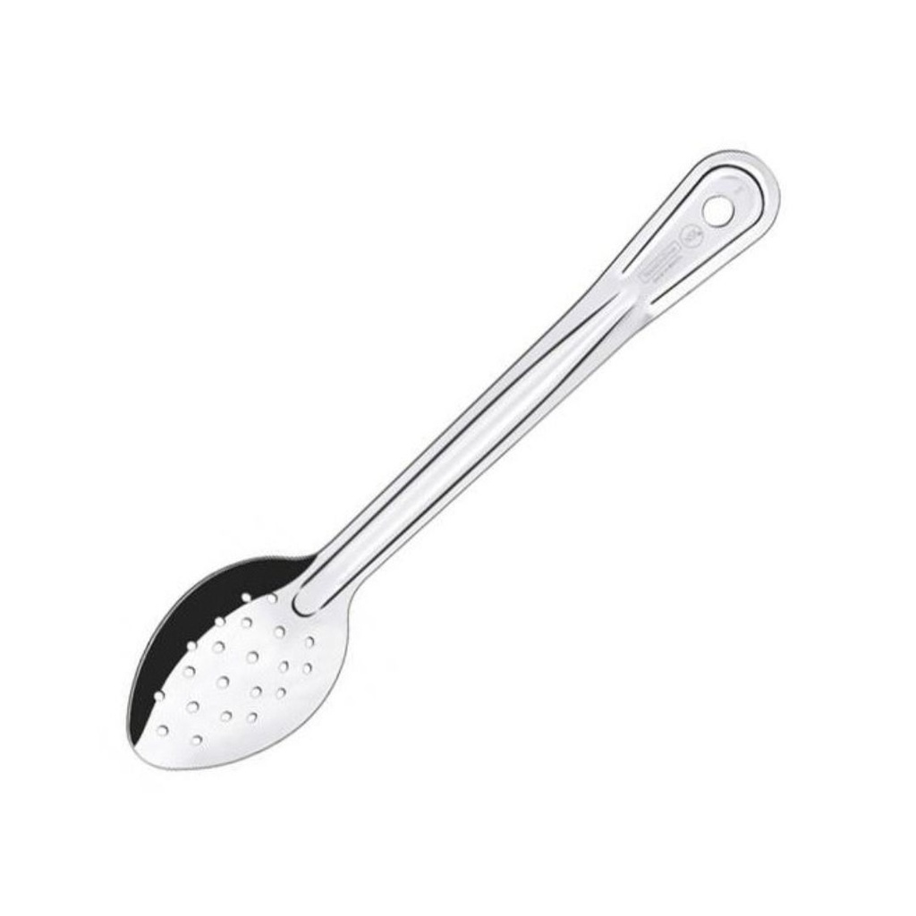 Cuchara para Cocinar 18" Perforada con mango de Acero Inox MCCAI18P BONNE