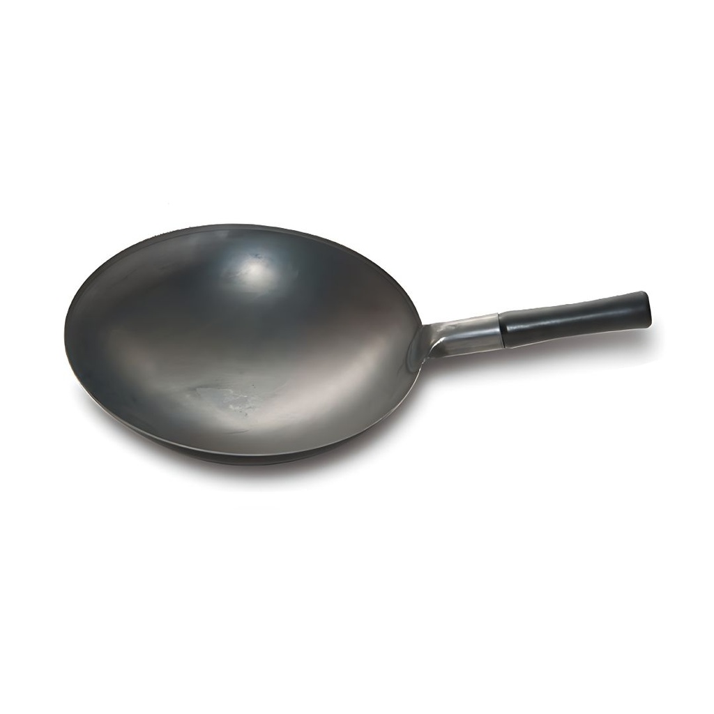 Wok Chino 36x10 cm Mango de Acero MCCOWOK03 BONNE