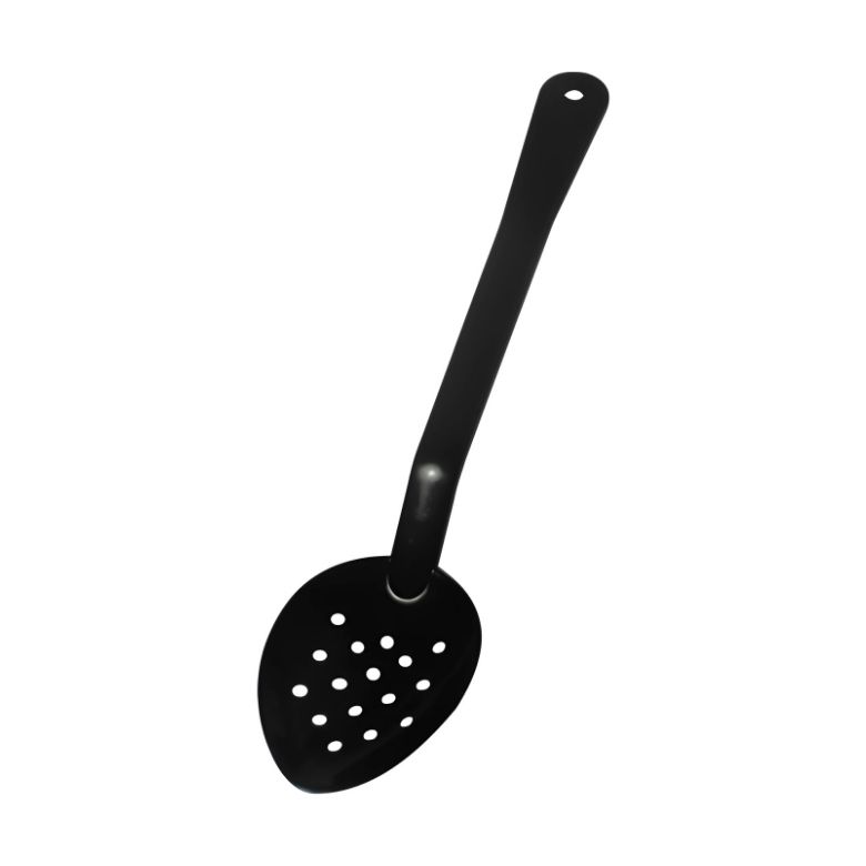 Cucharna Negra Perforada 13" MCCPOL13PN BONNE