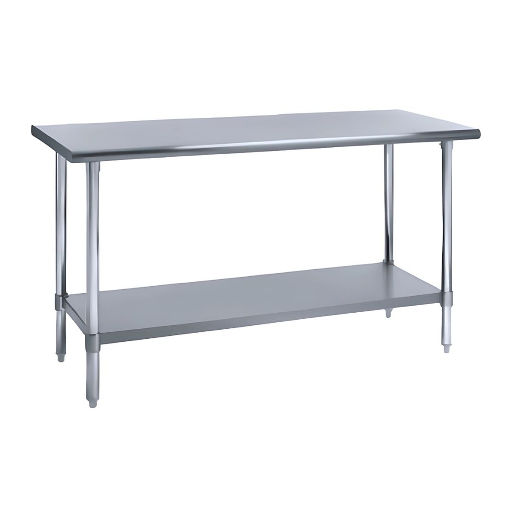 Mesa de Trabaja de Acero Inox 60x120x86cm MCEQMTG04 BONNE