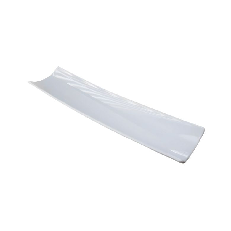 Plato Canoa de Melamina Blanca 31 cm MCPLMPC31B BONNE