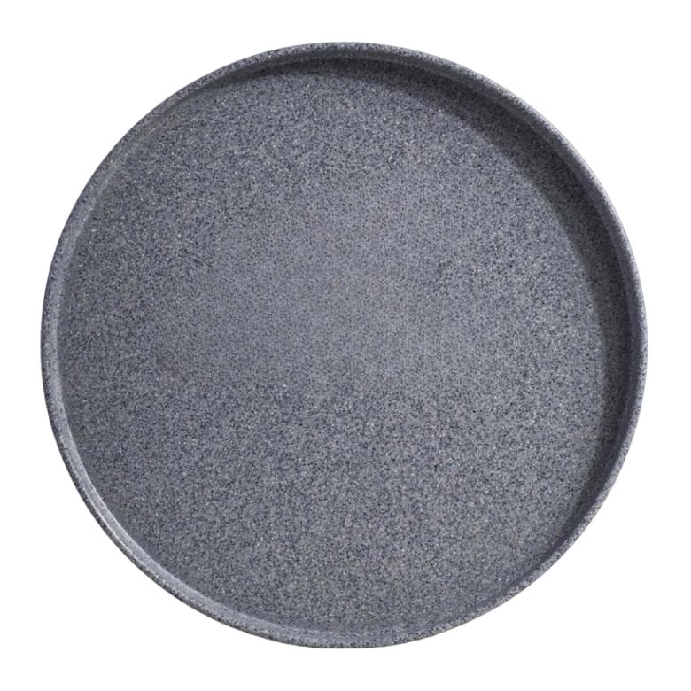 [11586454] Plato Melamina de Lujo Gris 23cm MCPLMRL23G BONNE