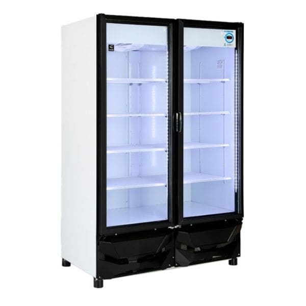 [107746] Enfriador vertical de 2 puertas 8 parrillas CVZ-42 CRIOTEC