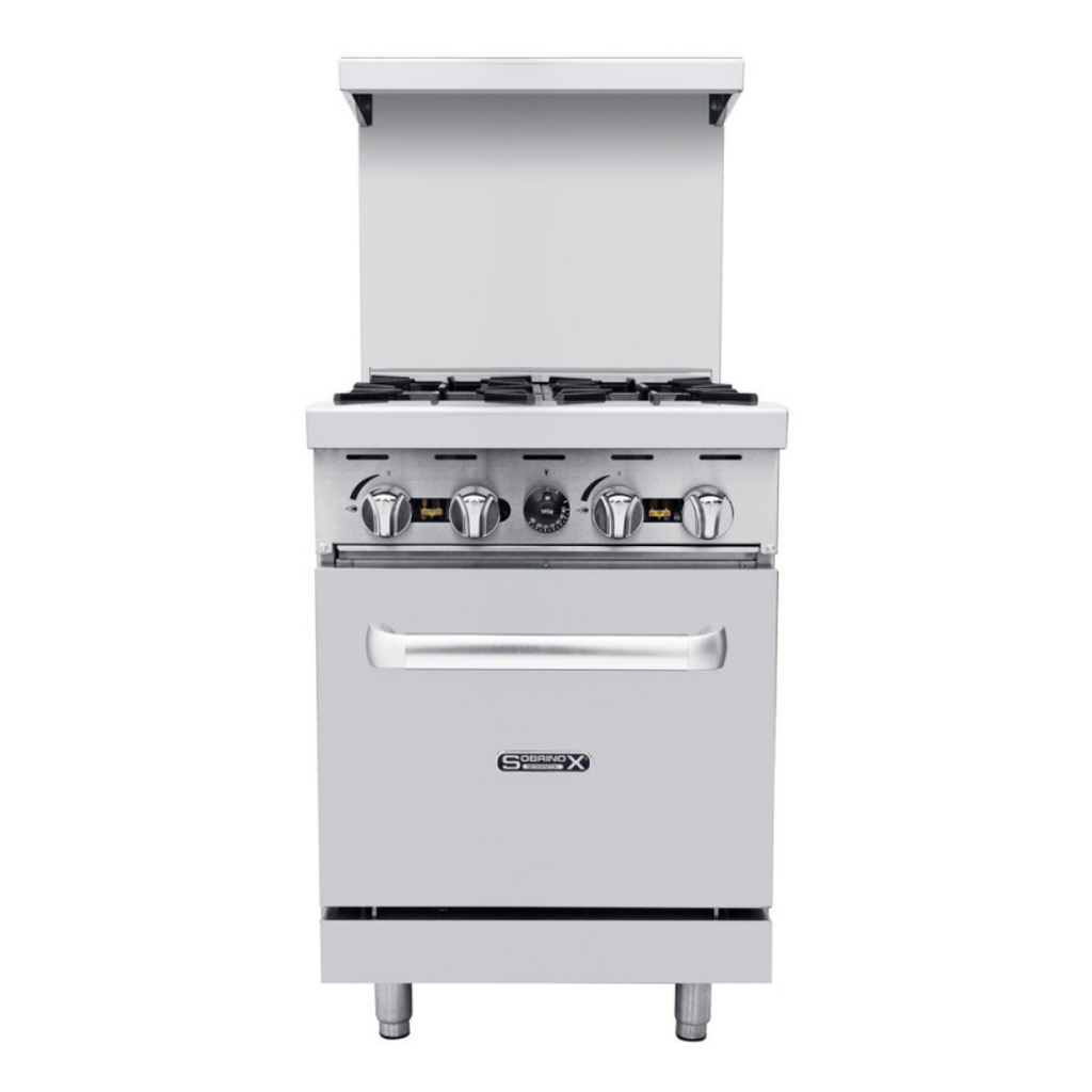[102508] Estufa 4 quemadores, 1 horno: 0.6 m AGR-4B COOK RITE
