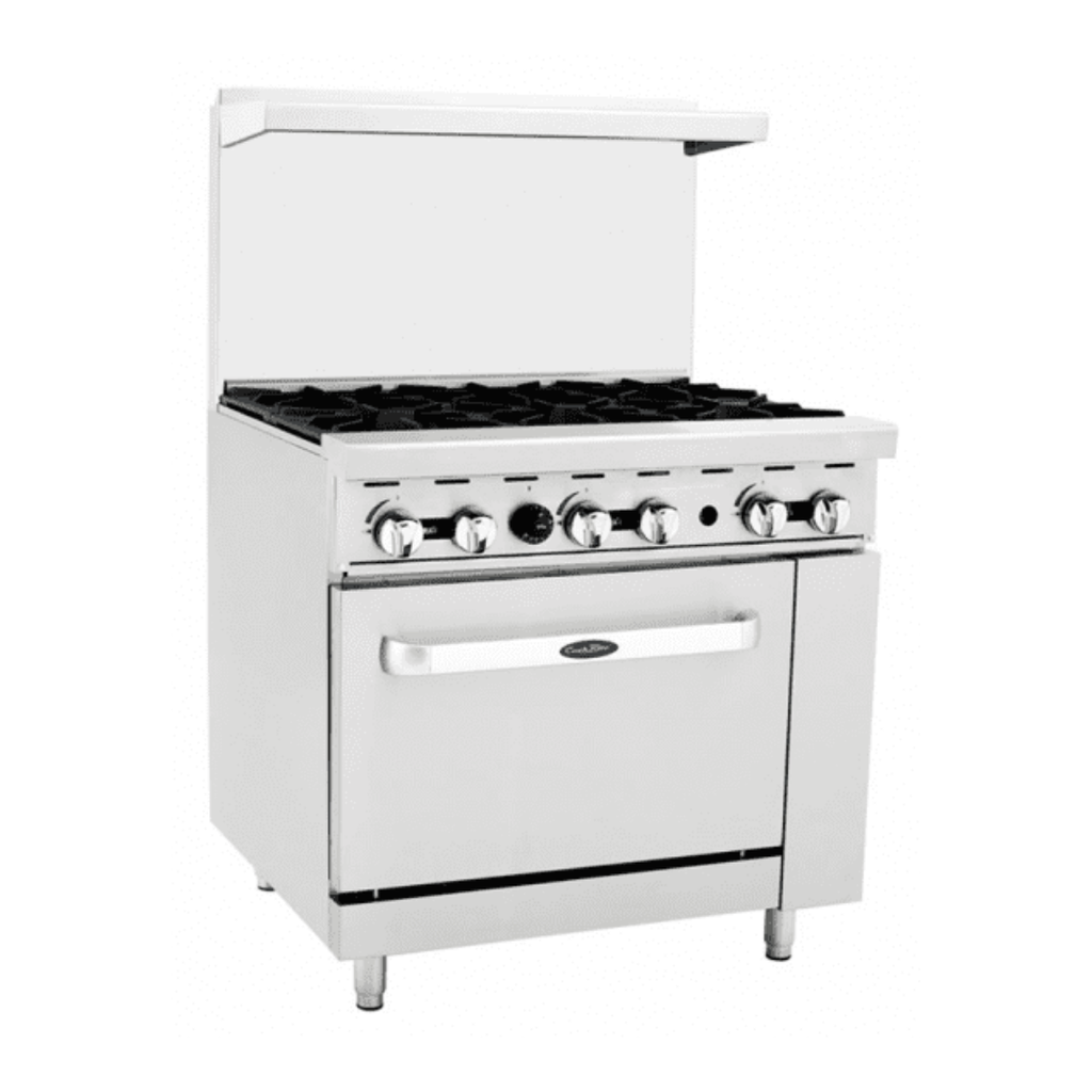 [102510] Estufa 6 quemadores, 1 horno: 0.9 m AGR-6B COOK RITE