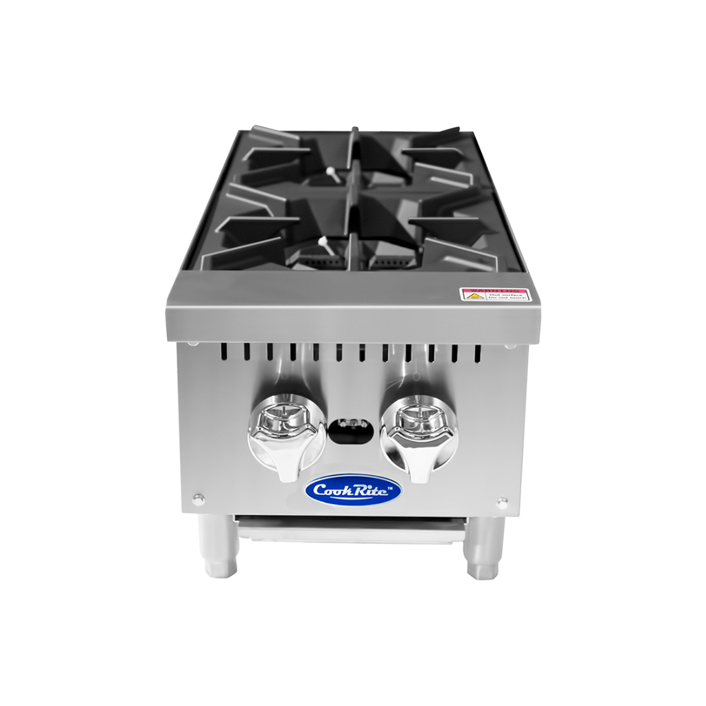 [102537] Parrilla gas de 2 quemadores: 0.3 m ATHP-12-2 COOK RITE