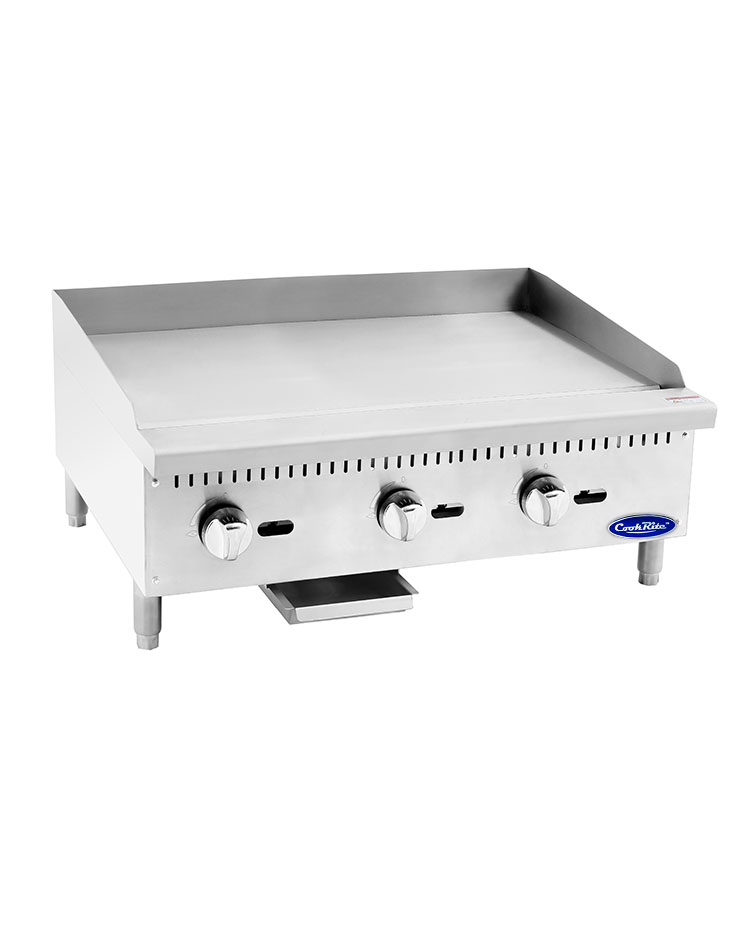 [102541] Plancha gas de 3 secciones: 0.9 m ATMG-36 COOK RITE