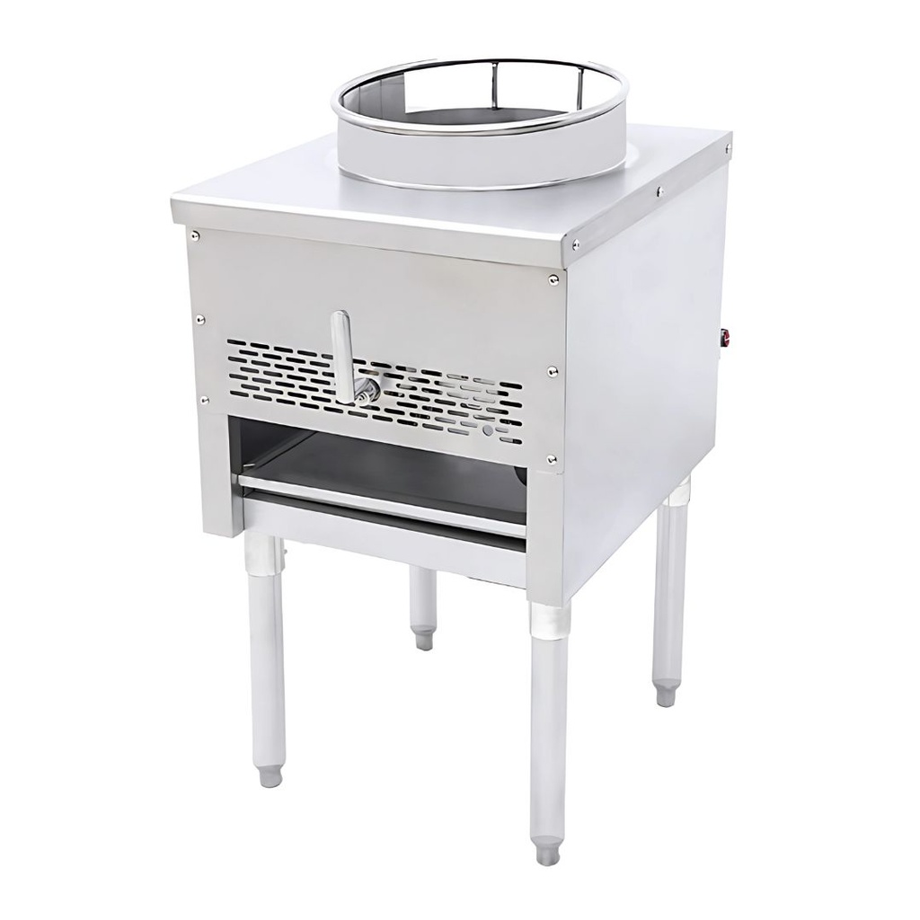 [102526] Estufón wok a gas de 1 sección ATW-13 COOK RITE
