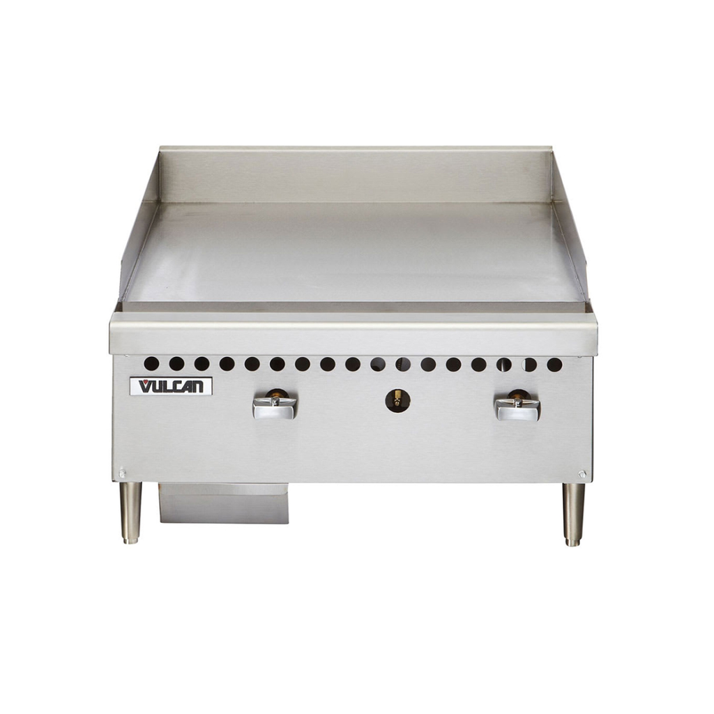 [105910] Plancha industrial a gas 2 quemadores VCRG24-M1 VULCAN
