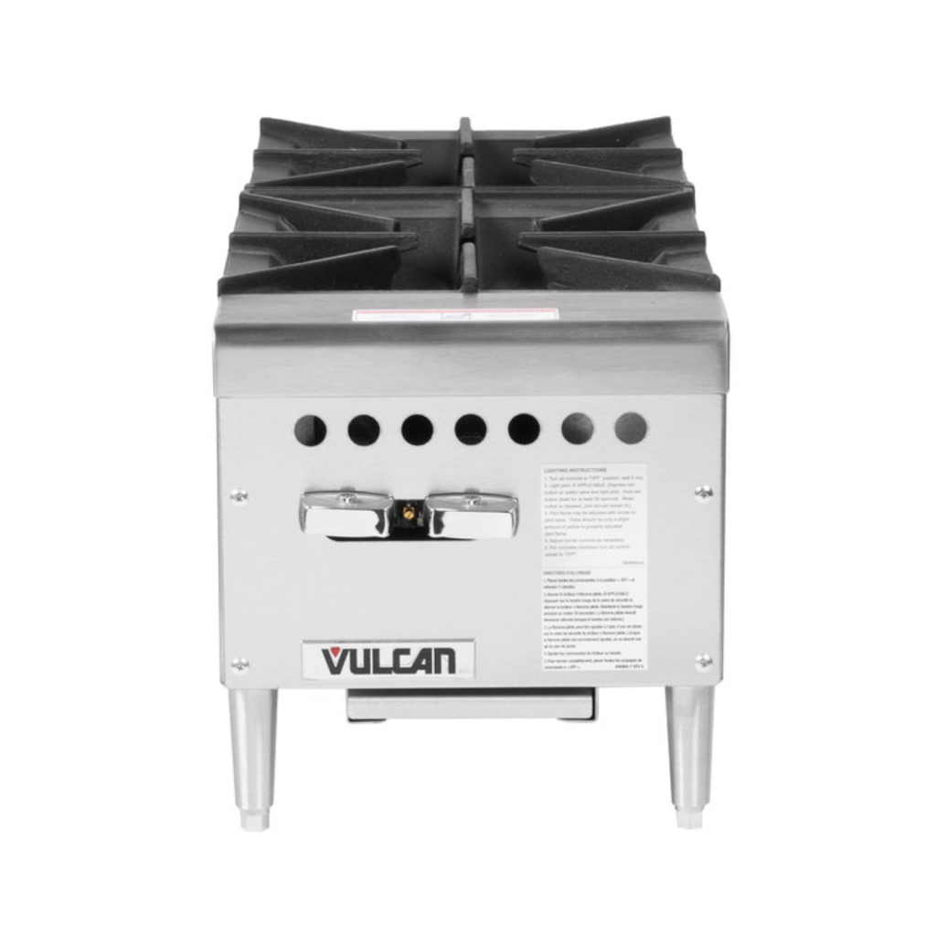[105913] Parrilla industrial a gas 2 quemadores VCRH12-1 VULCAN
