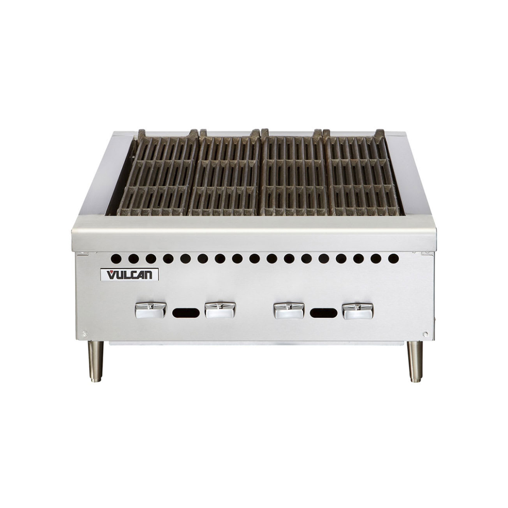 Asador industrial a gas 4 quemadores VCRB25-1 VULCAN