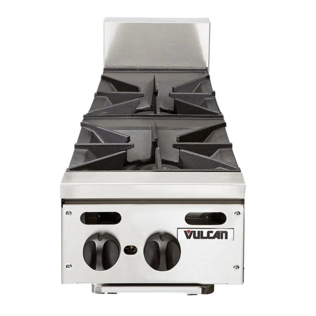 Parrilla 2 Quemadores 12" Gas Natural / Gas LP VHP212-1 VULCAN