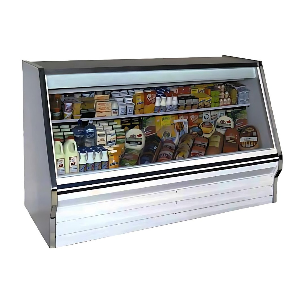 [107207] Vitrina 2 m puertas sólidas linea Acero RHNA2000 MASSER