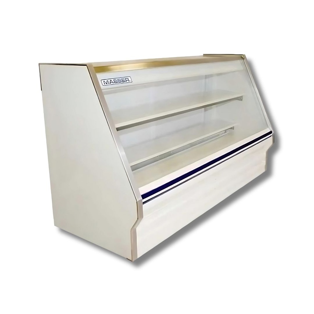 [107211] Vitrina 1 m puerts sólidas L. Acero Esb RHNLA1000 MASSER