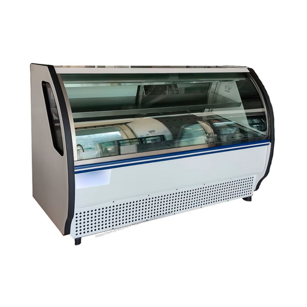 [107260] Vitrina Carnicera 2 m C. Curvo RHNVCA2000AIX MASSER