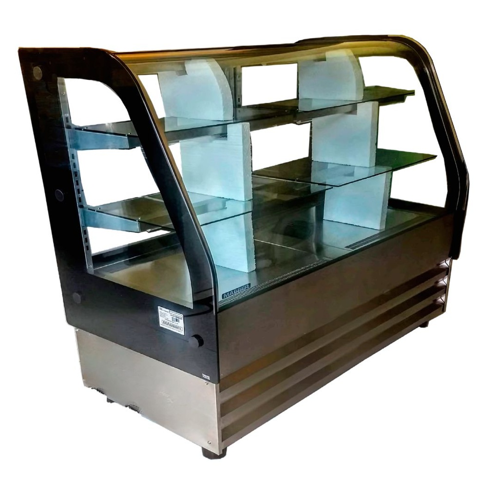 [107312] Vitrina 2 m C.doble curvo Fullglass RHNVCT2000FGD MASSER