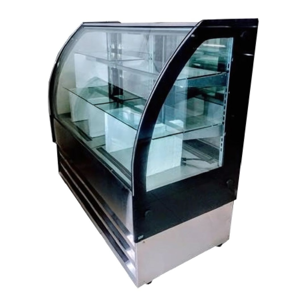 [107315] Vitrina 1.5 m C. curvo Fullglass RHNVCT1500FGR MASSER