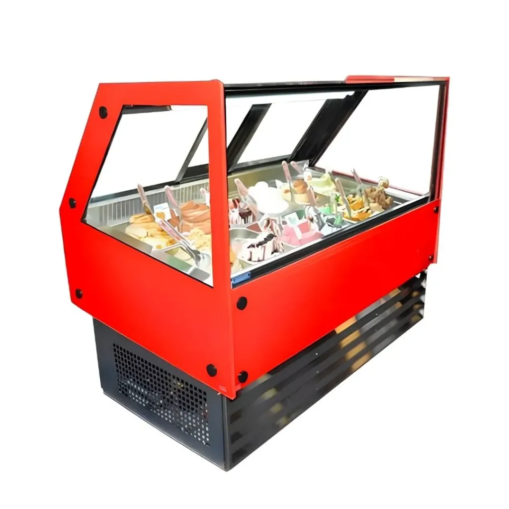 [107323] Vitrina 1.2 m para helado C. Cubo 12 insertos VMG-12 MASSER