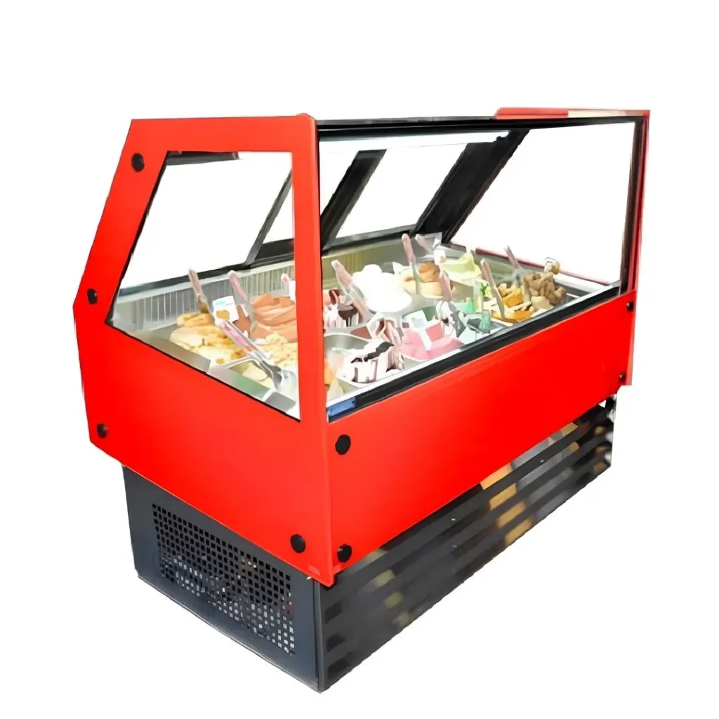 [107325] Vitrina 1.7 m para helado C. Cubo 18 insertos VMG-18 MASSER