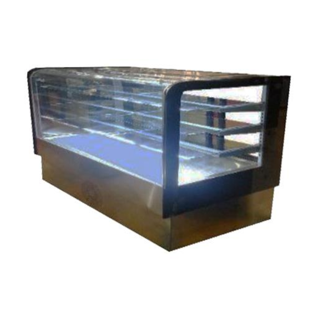 [107337] Vitrina 2 m C. Cubo Fullglass Plus 1.12 m Altura RHNVCT2000FGCB MASSER
