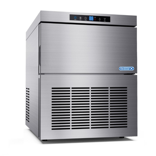 Máquina Fabricadora de Hielo en Cubos 130 Kgs MHDIS-130 SOBRINOX