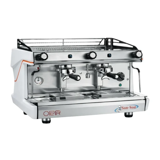 Cafetera Italiana Semiautomática de 2 Grupos OPERA2SA-W SAN-SON