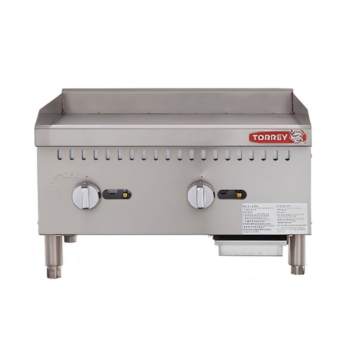 Plancha De Gas 3 Quemadores PLT-600 TORREY