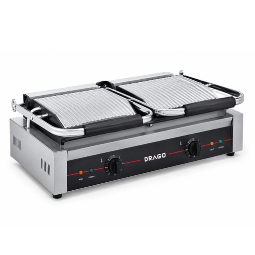 PARRILLA ASADOR DOBLE CONTACTO D5-GH-813 DRAGO