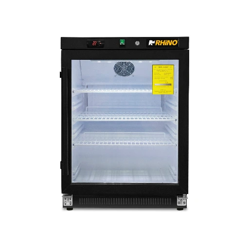 Refrigerador Vertical Puerta de Cristal 4 pies REVEAB-4C RHINO
