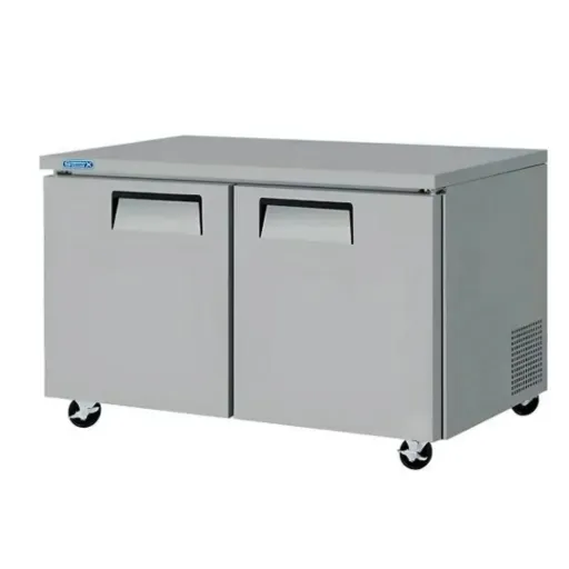 Mesa Refrigerada Bajo Barra con 2 Puertas Sólidas MRBBS-48-2S SOBRINOX