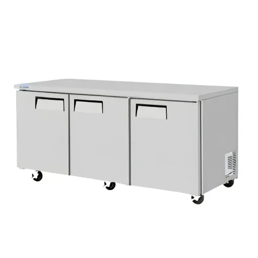 Mesa Refrigerada de 3 Puertas Sólidas MRBBS-72-3S SOBRINOX