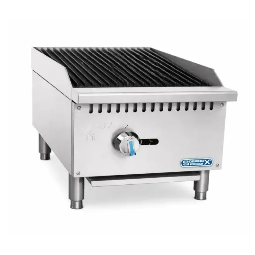 Asador Comercial de Gas 1 Quemador XLRC-400 SOBRINOX