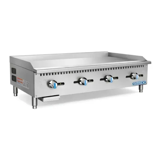 Plancha Comercial a Gas 4 Quemadores XLRG-1200 SOBRINOX