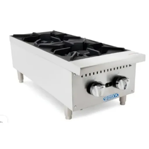 Parrilla Comercial a Gas 2 Quemadores XWS-2-J SOBRINOX
