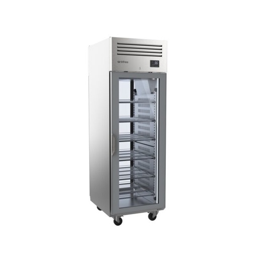 Armario de refrigeración 700 litros pasante puerta de cristal AGB701PDCR INFRICO