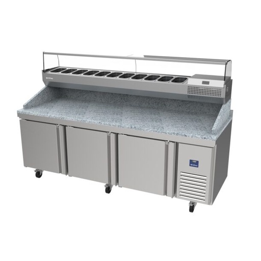 Mesas refrigeradas pizzas MR93GTCOMBO INFRICO