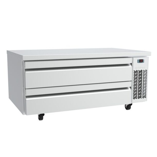 Mesa baja refrigeración CHEF-BASES Series de 1352mm MSG52 INFRICO