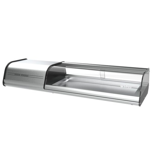 Expositor de barra y platos serie VEP - VEB. Serie plata de 1268mm VEP4P INFRICO
